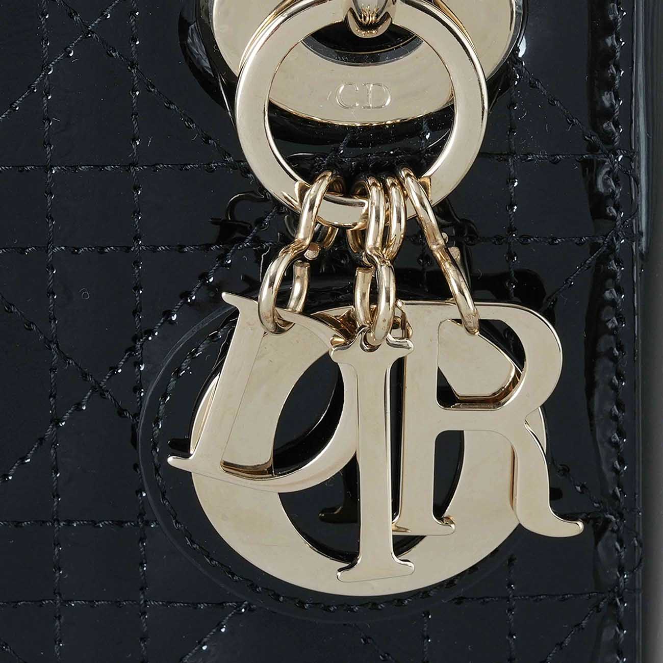 CHRISTIAN DIOR(USED)크리스찬디올 페이던트 레이디디올 미니